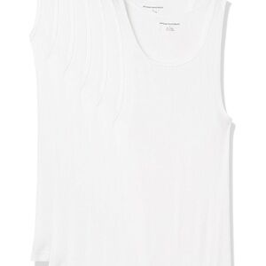 Amazon Essentials Men's Lightweight Tank Undershirts, Pack of 6